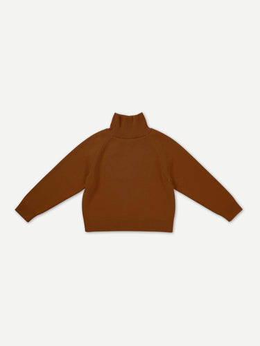 PLAIN FELTED JUMPER CUMIN