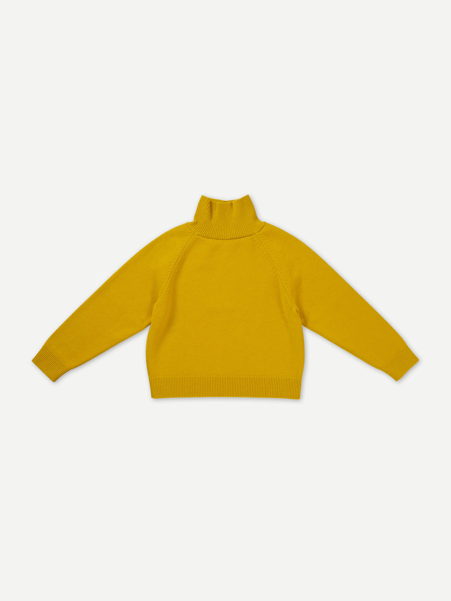 PLAIN FELTED JUMPER TURMERIC – Jo Gordon