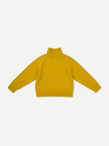 PLAIN FELTED JUMPER TURMERIC